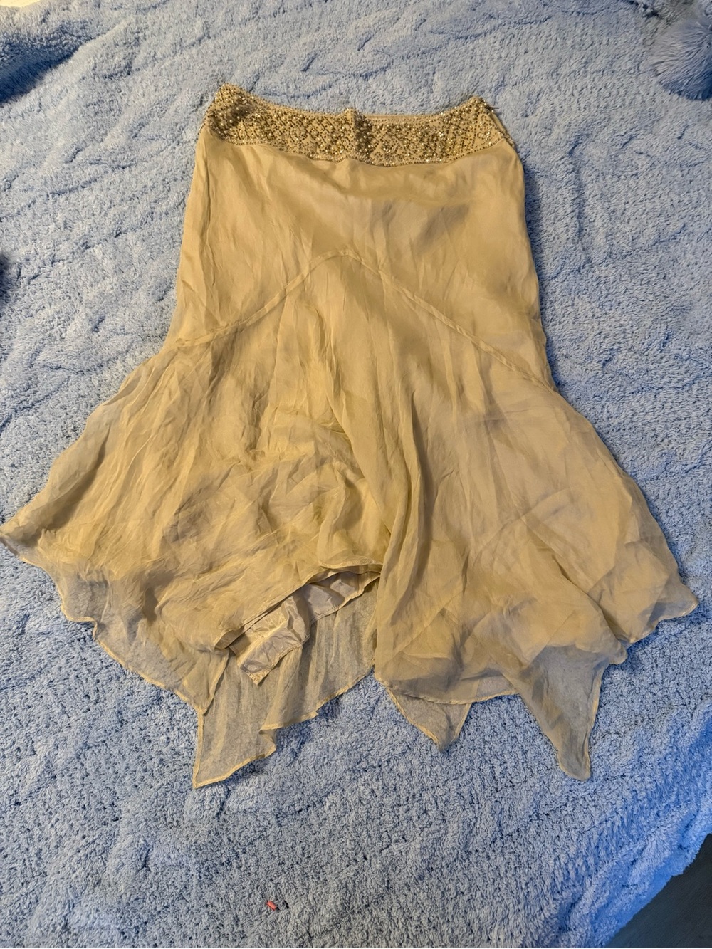 Vintage Maria Grachvogel 100% Silk Skirt – Size 10